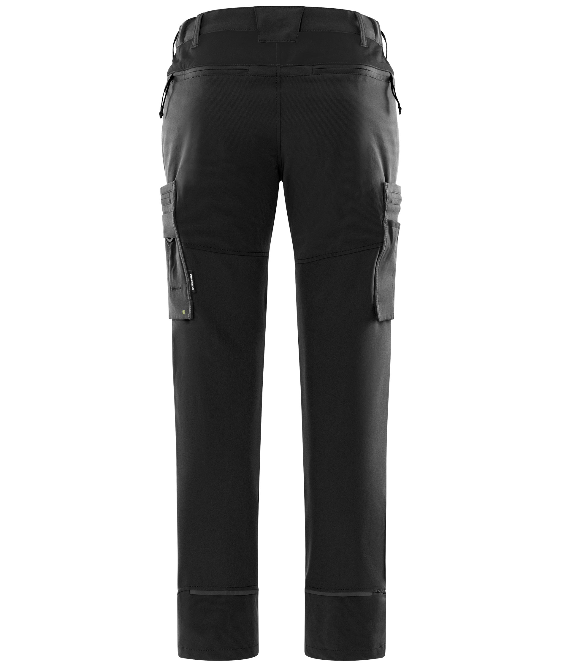 Fristads women's work trousers 2654 GLWS full stretch, Black, large image number 1
