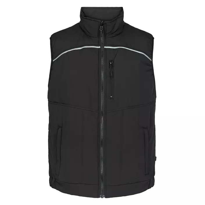 Xplor  quilt vest, Black, large image number 0