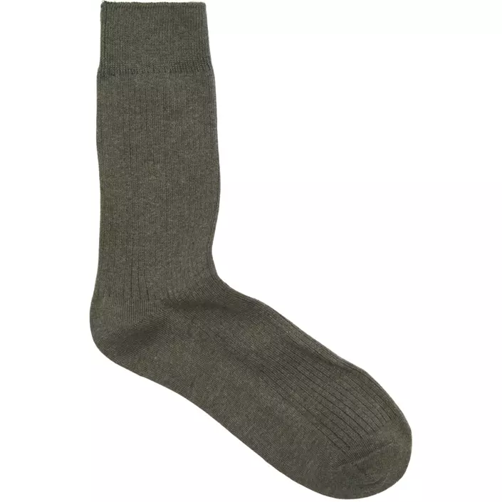 Jack & Jones JACPREMIUM 2er-Pack Strümpfe, Black/Olive Night Melange, Black/Olive Night Melange, large image number 1
