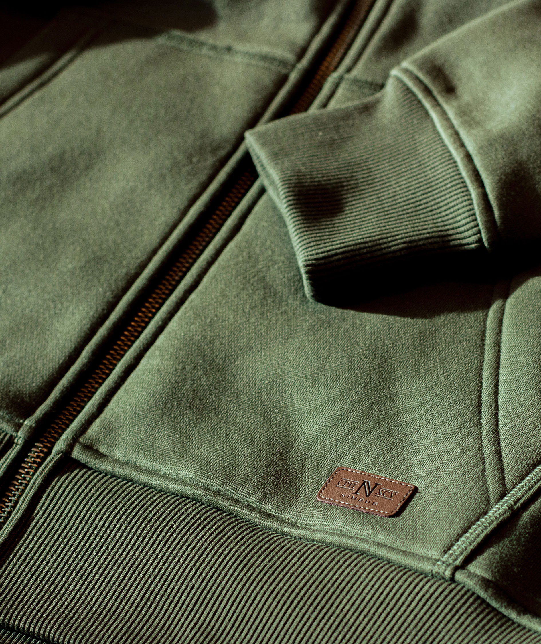 Nimbus Williamsburg hoodie med blixtl&aring;s, Olivgr&ouml;n, large image number 4