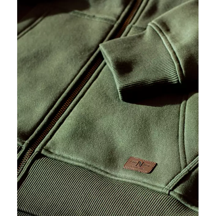Nimbus Williamsburg hættetrøje med lynlås, Olivengrøn, large image number 4