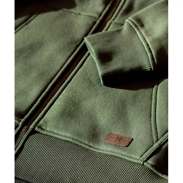 Nimbus Williamsburg hættetrøje med lynlås, Olivengrøn, large image number 4