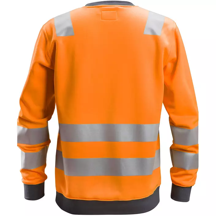 Snickers AllroundWork sweatshirt 8037, Varsel Orange, large image number 2
