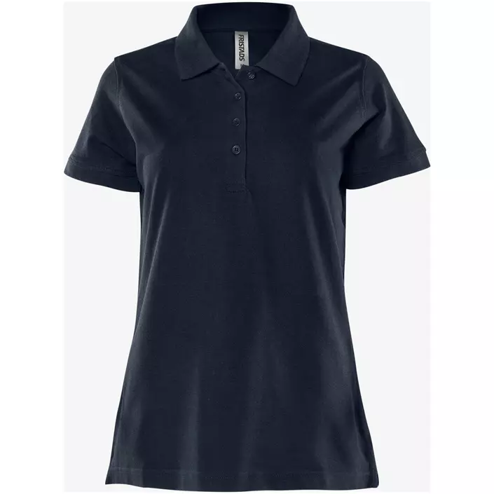 Fristads Acode Heavy dame Polo T-shirt, Mørk Marine, large image number 0