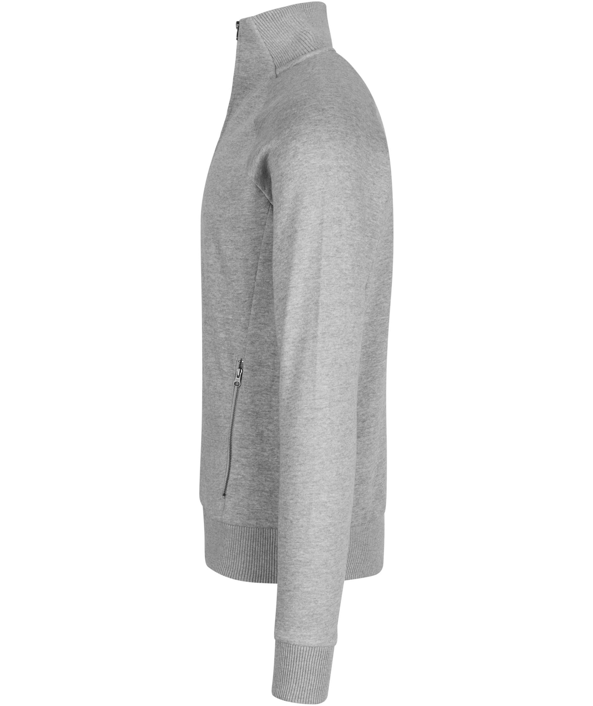 ID cardigan with zipper, Grey Melange, large image number 2