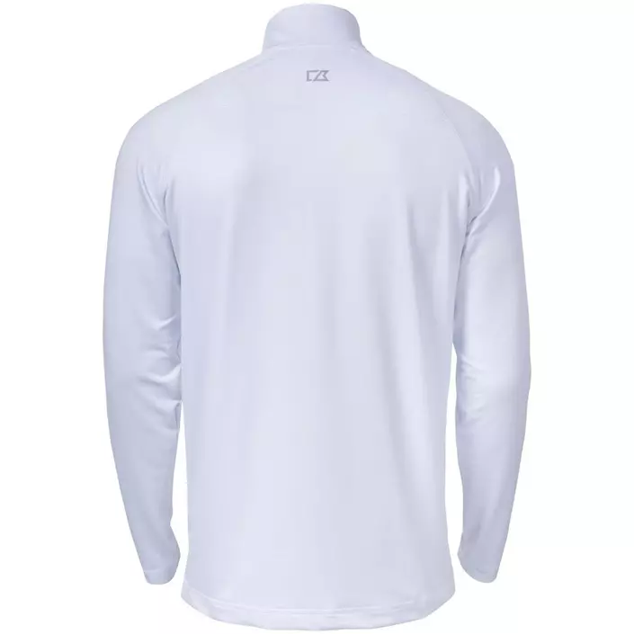 Cutter & Buck Coos Bay halfzip sweatshirt, Vit, large image number 2