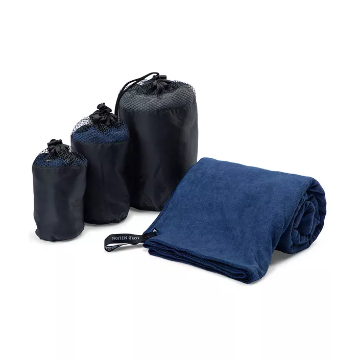 Lord Nelson microfiber towel, Navy, Navy, large image number 1