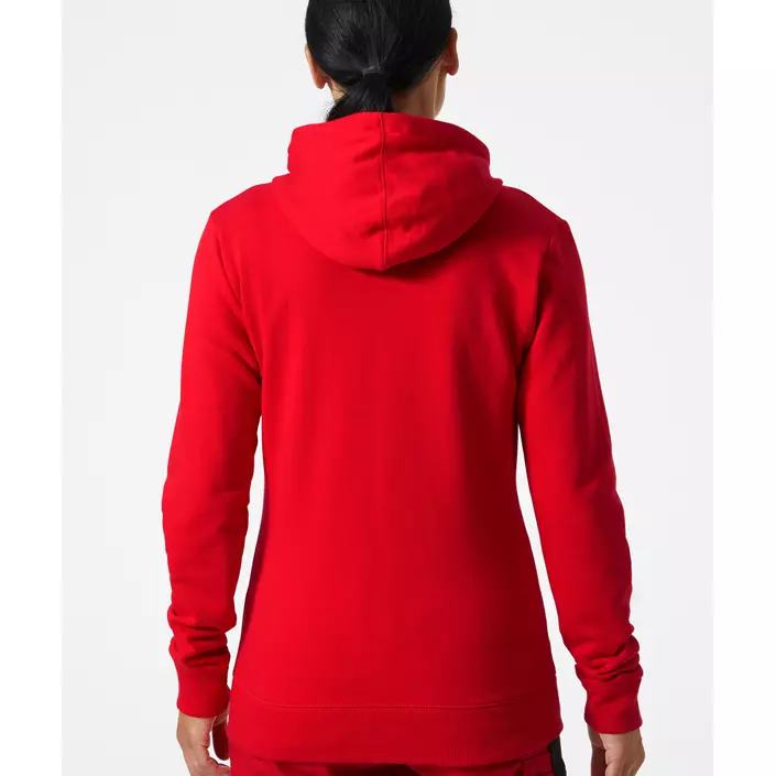 Helly Hansen Classic hoodie med dragkedja dam, Alert red, large image number 3