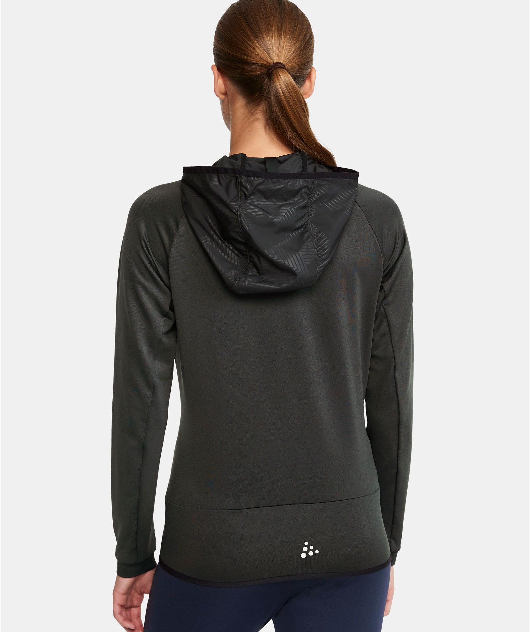 Craft Extend women's hoodie with zipper, Asphalt, large image number 7