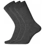 Dovre 3-pack wool socks, Dark Grey Melange