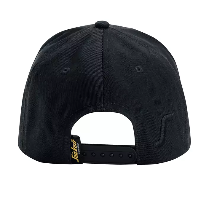 Snickers logo keps, Svart/Varselgul, Svart/Varselgul, large image number 1