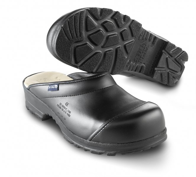 2nd quality product Sika flex clogs without heel cover, Black, large image number 0