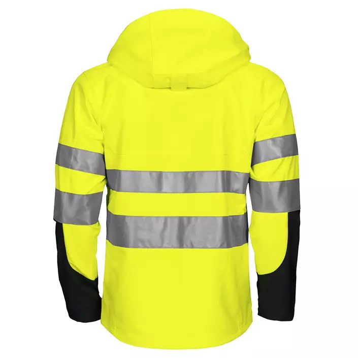 ProJob work jacket 6419, Hi-vis Yellow/Black, large image number 2