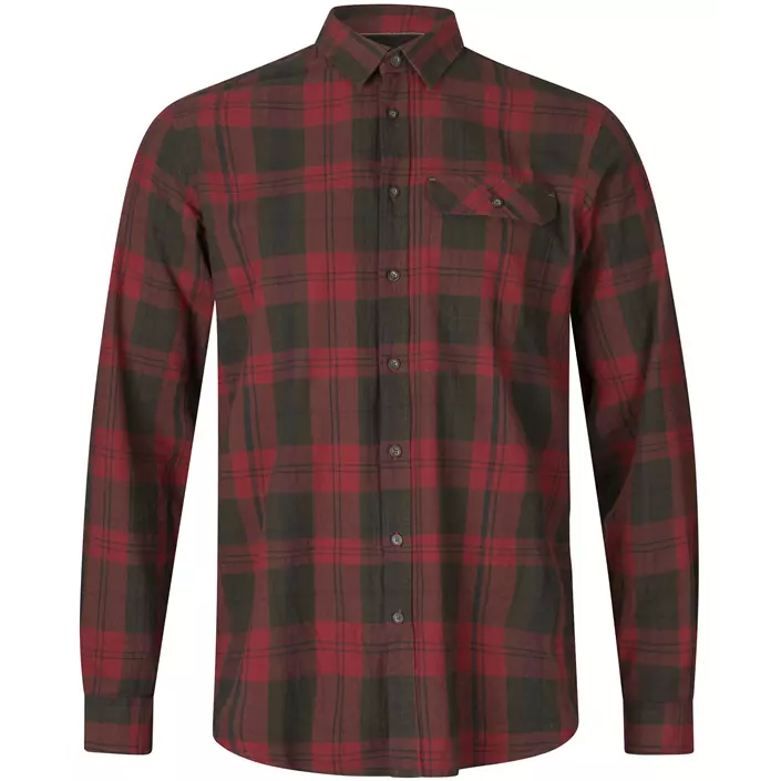 Seeland Highseat lumberjack shirt, Red Forest Check, large image number 0