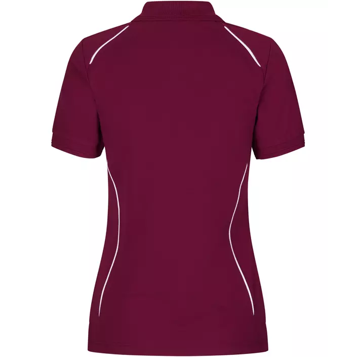 ID PRO Wear dame polo T-shirt, Bordeaux, large image number 1
