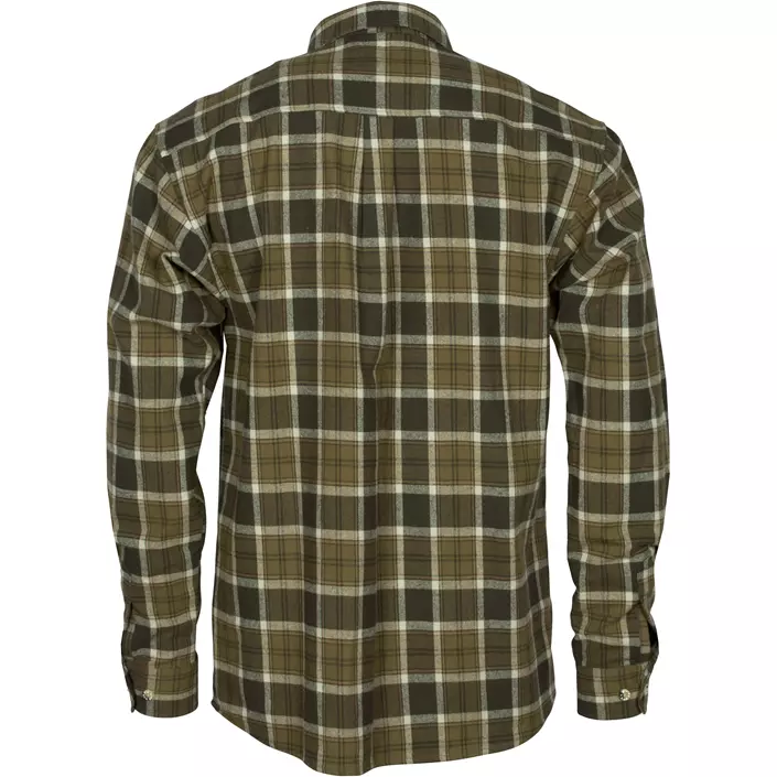 Pinewood Härjedalen regular fit flannel skovmandsskjorte, Hunting Olive/Khaki, large image number 2