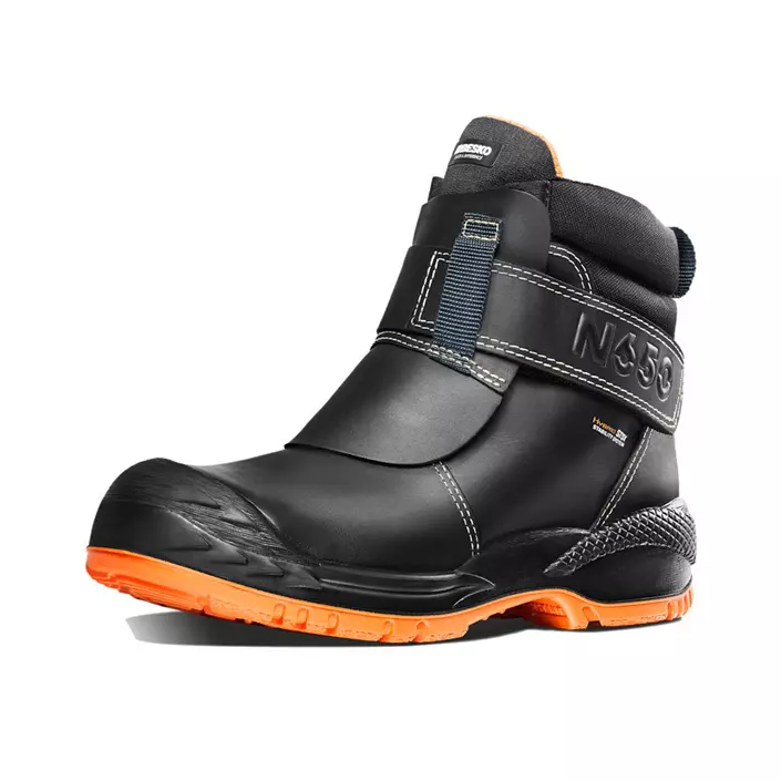 Arbesko 650 safety boots S3, Black, large image number 0