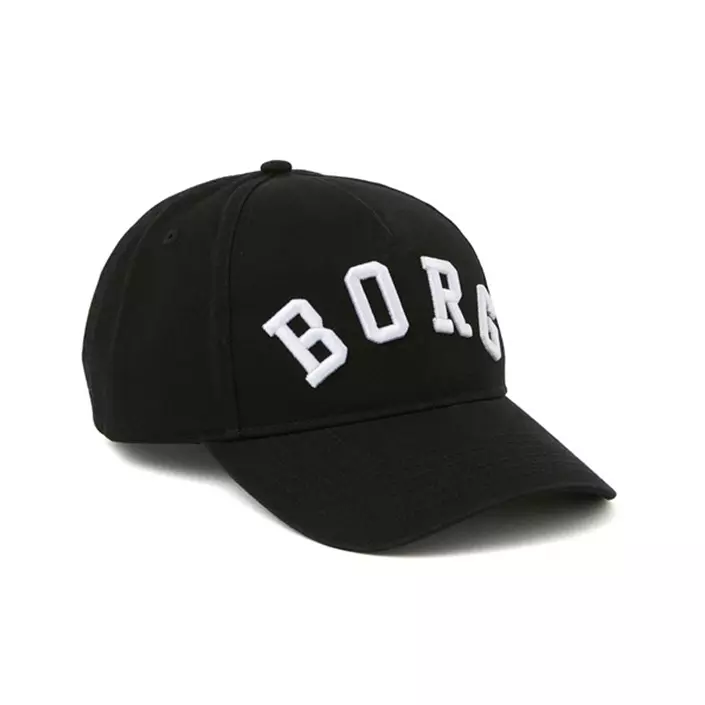 Björn Borg Logo Cap, Schwarz, Schwarz, large image number 0