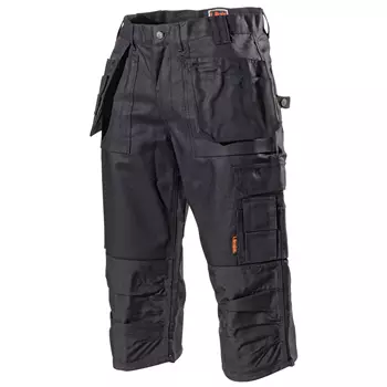 L.Brador craftsman knee pants 121B, Black