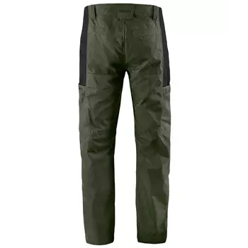 Fristads service trousers 2540 LWR, Army Green/Black