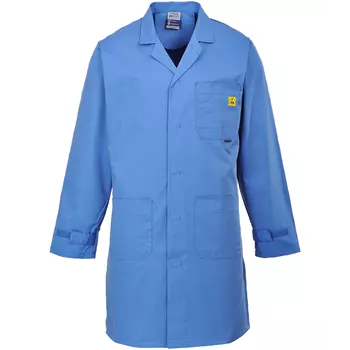 Portwest ESD work lap coat, Blue