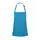 Karlowsky Basic bib apron with pockets, Turquoise, Turquoise, swatch