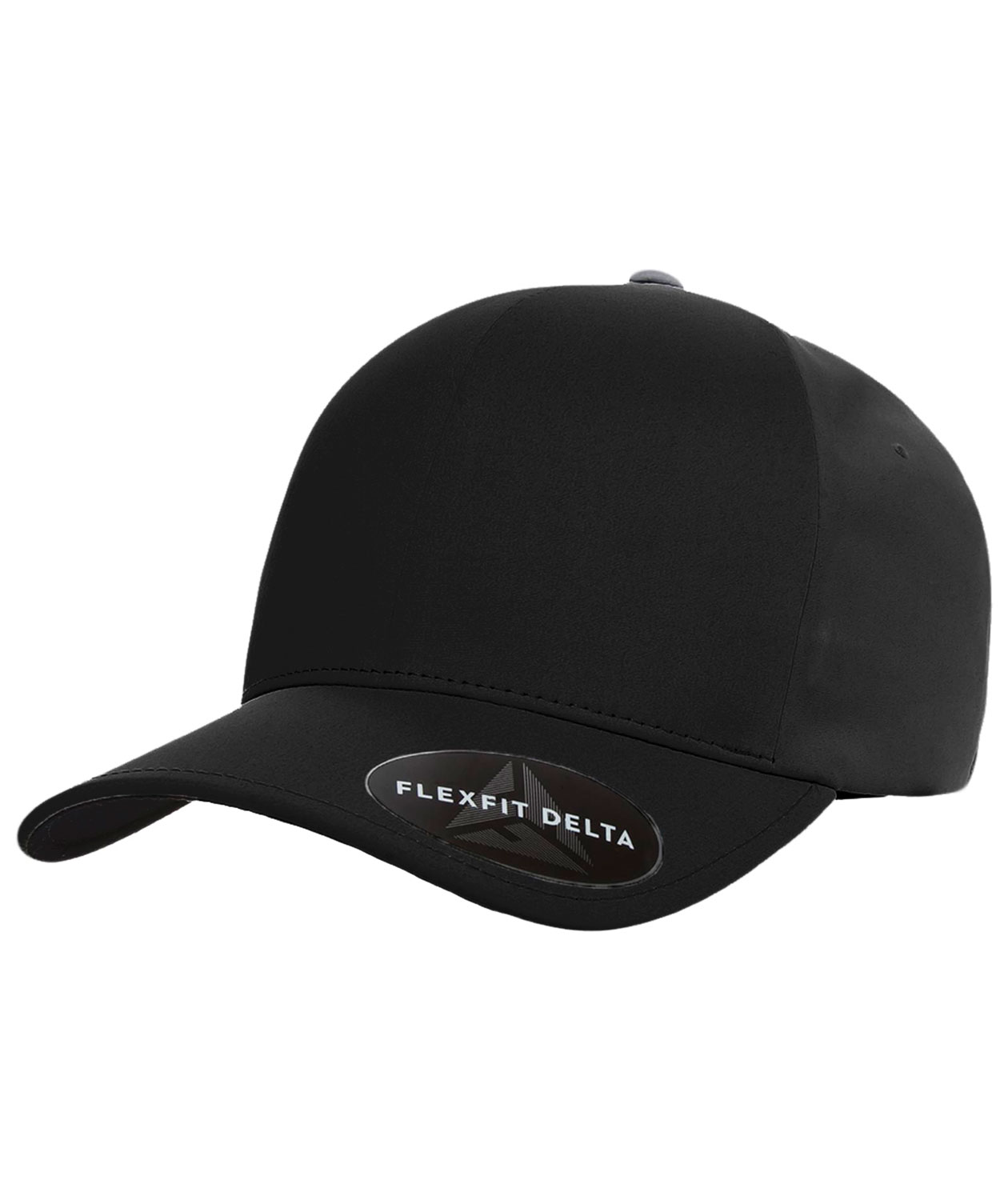 Flexfit Delta&reg; cap, Black, Black, swatch
