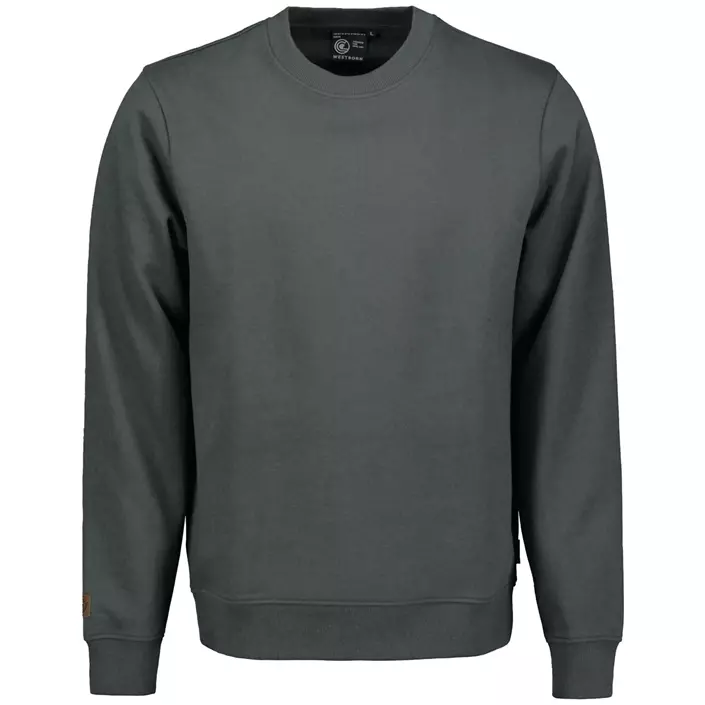Westborn sweatshirt med logotryck, , large image number 0