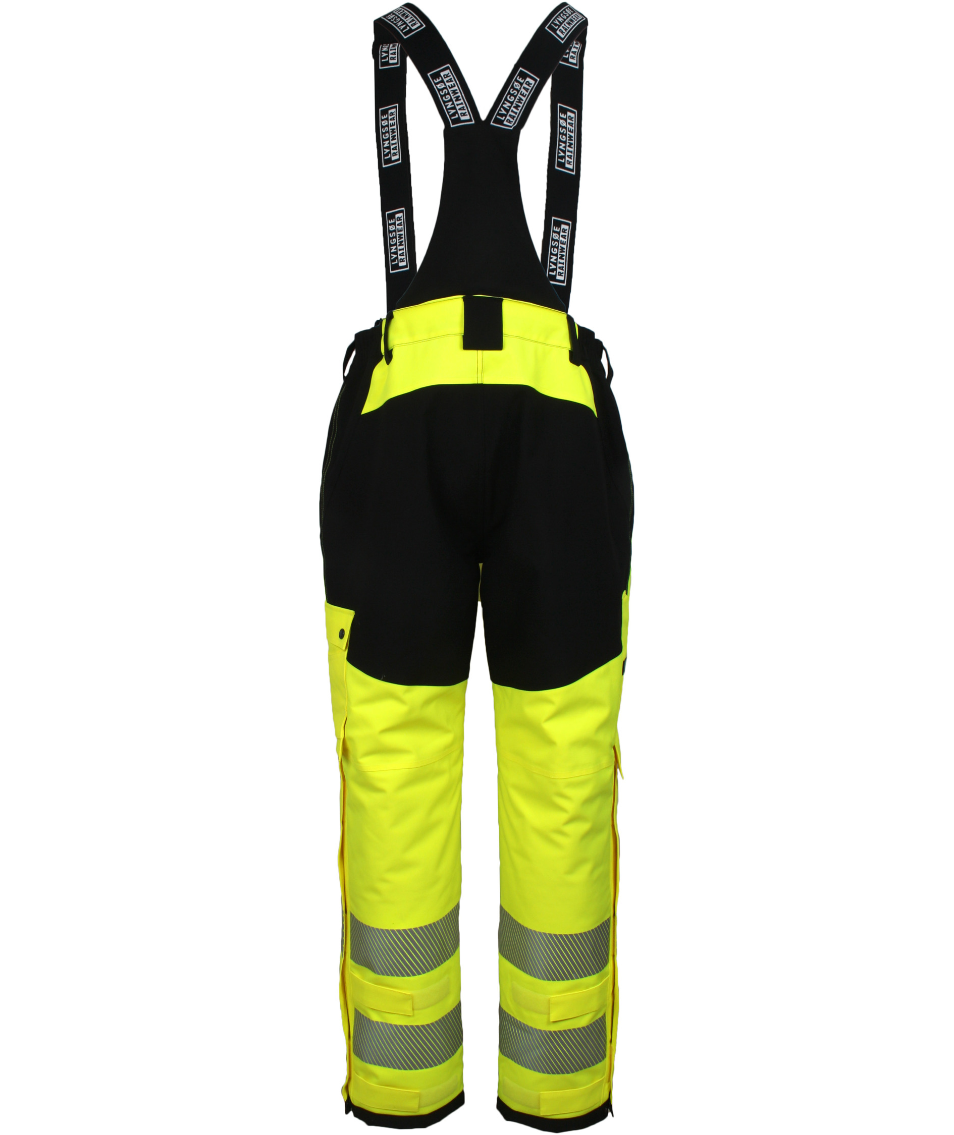 Lyngs&oslash;e winter trousers full stretch, Hi-vis Yellow/Black, large image number 2