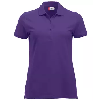 Clique Classic Marion women's polo shirt, Strong Purple