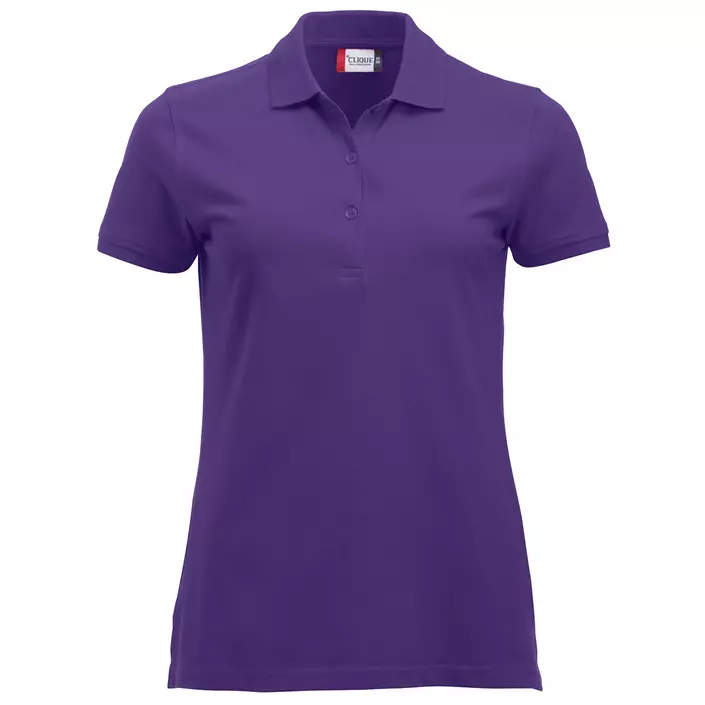 Clique Classic Marion dame polo T-Skjorte, Sterk Lilla, large image number 0