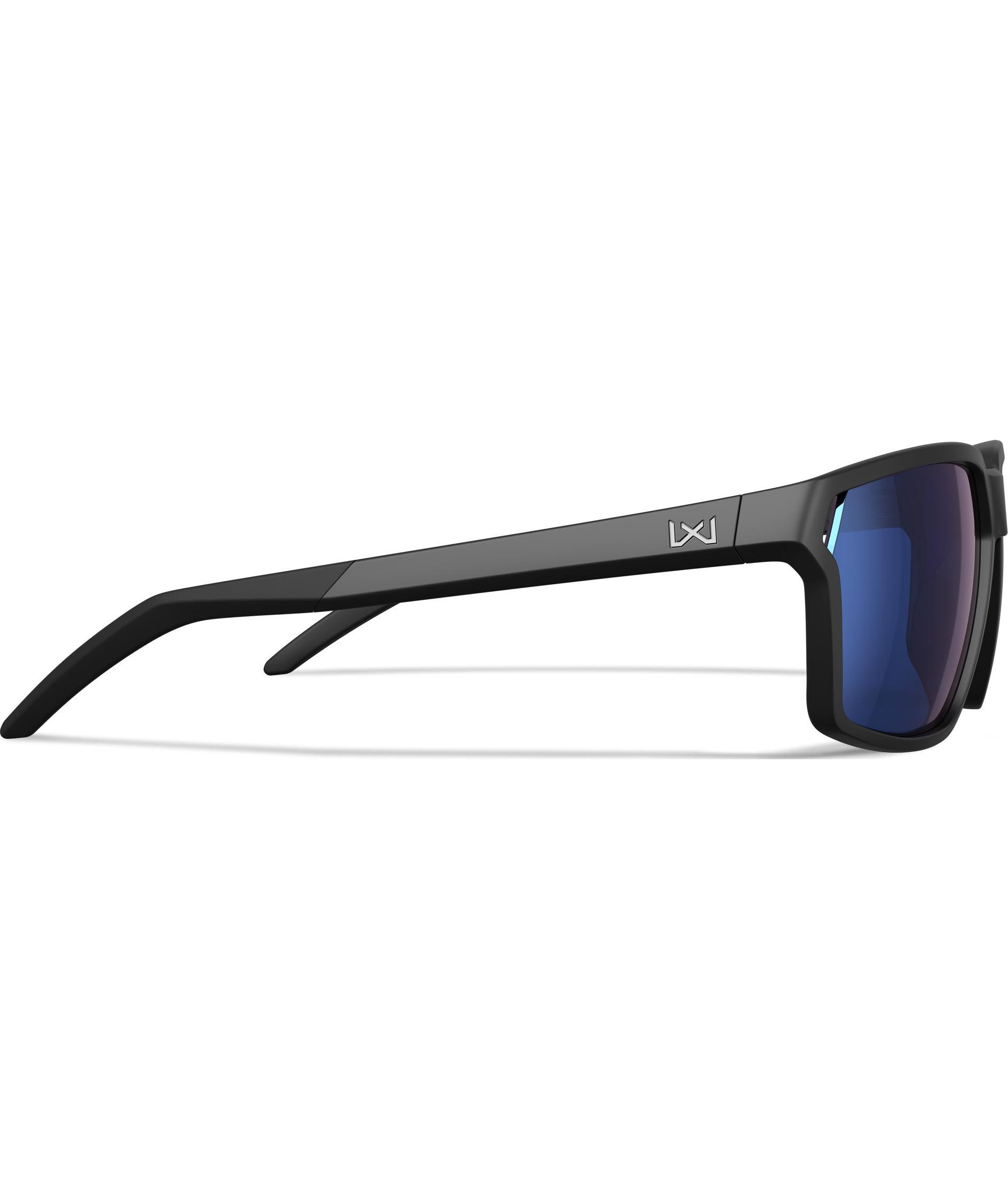 Wiley X WX Sierra sunglasses, Black/Blue, Black/Blue, large image number 2