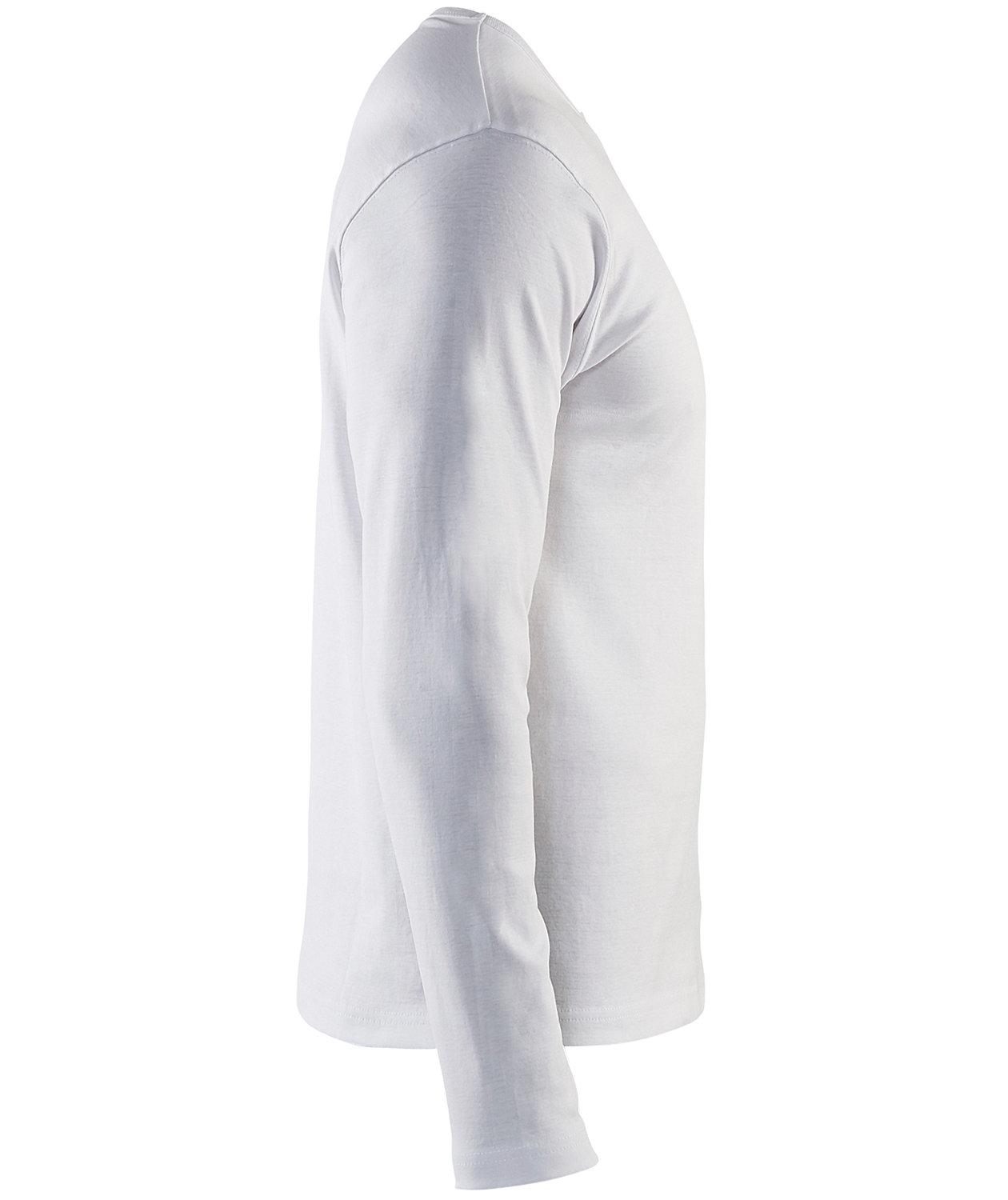 Bl&aring;kl&auml;der lang&aelig;rmet T-shirt, Hvid, large image number 3