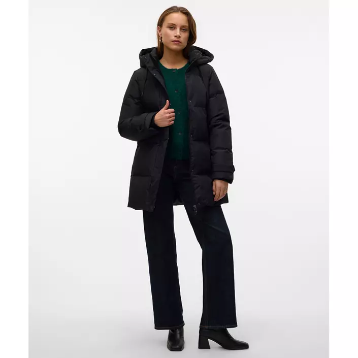 Vero Moda VMLEONIELEA dunjacka dam, Black, large image number 5