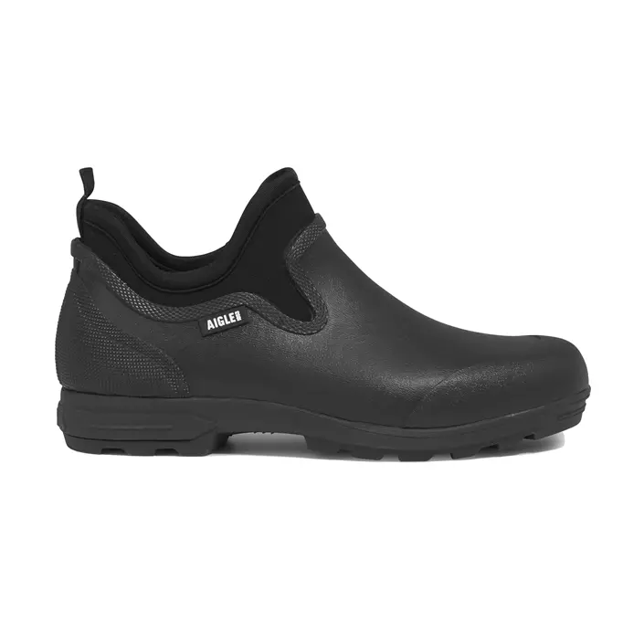 Aigle Lessfor Plus M2 gummistøvler, Noir, large image number 0