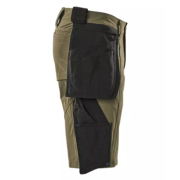 Mascot Advanced craftsman shorts full stretch, Moss green, large image number 2
