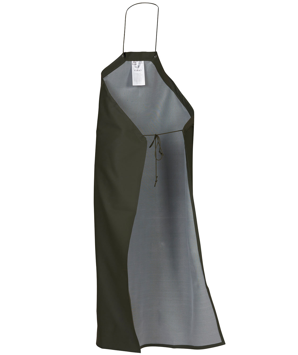 ELKA bib apron, Olive Green