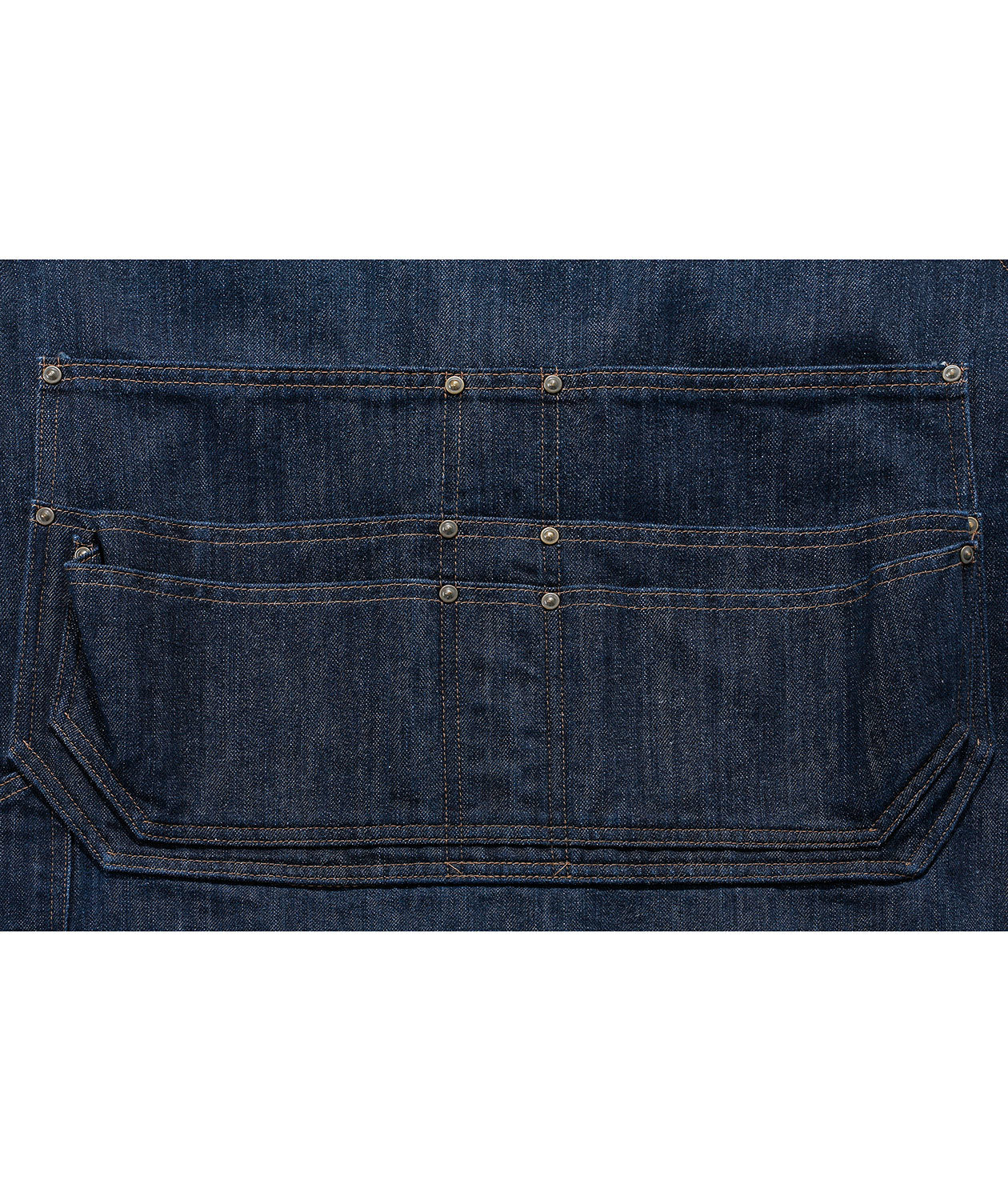 Carhartt Denim Latzsch&uuml;rze mit Taschen, Dark Blue Ridge, Dark Blue Ridge, large image number 4