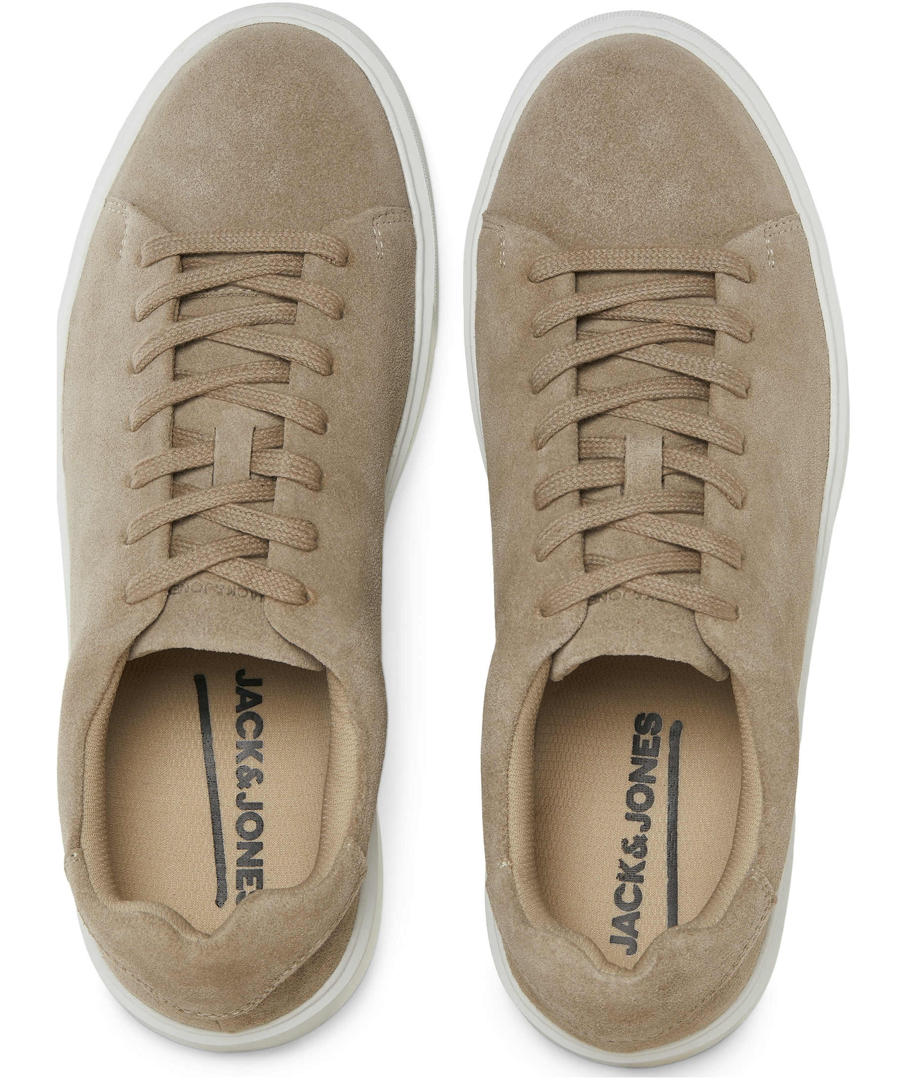 Jack & Jones JFWSTOCKHOLM sneakers, Plaza Taupe Suede, large image number 2