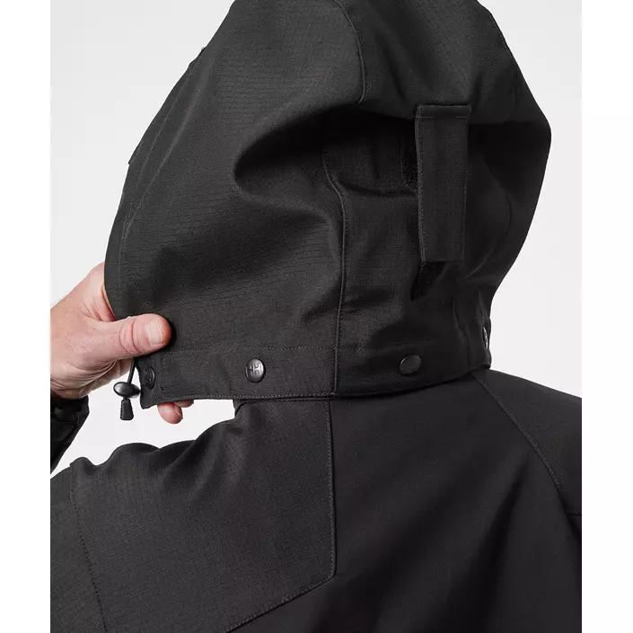 Helly Hansen Oxford softshell jacket, Black, large image number 6