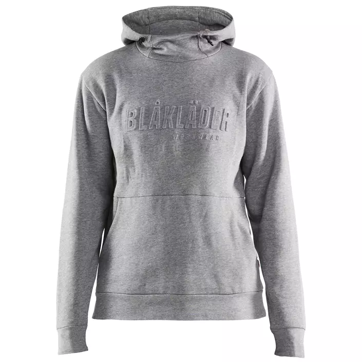Blåkläder women's hoodie 3D, Grey Melange, large image number 0