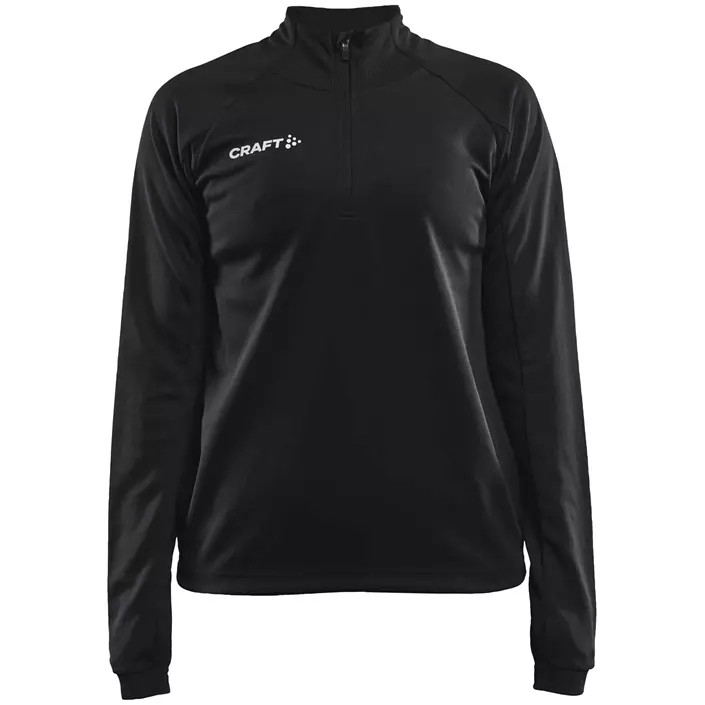 Craft Evolve Halfzip women's sweatshirt, Black, large image number 0