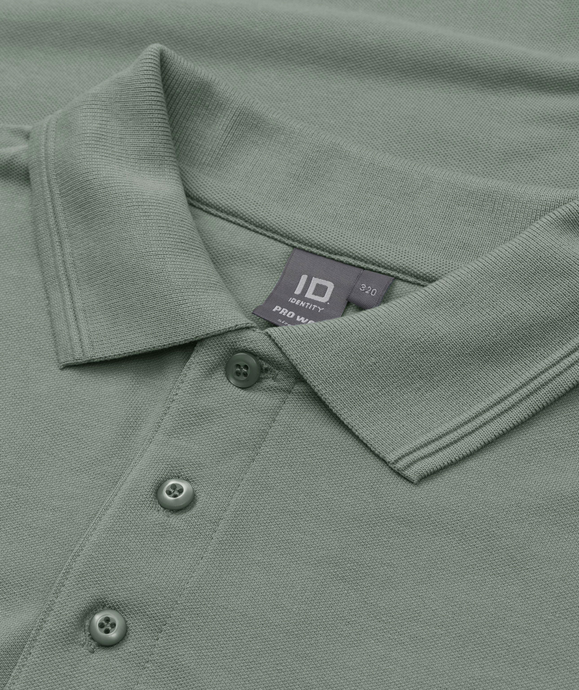 ID PRO Wear Poloshirt mit Brusttasche, Staubiges Gr&uuml;n, Staubiges Gr&uuml;n, large image number 3