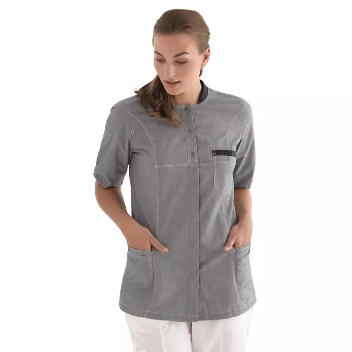 Kentaur kortærmet dame funktionsskjorte, Grå, large image number 1