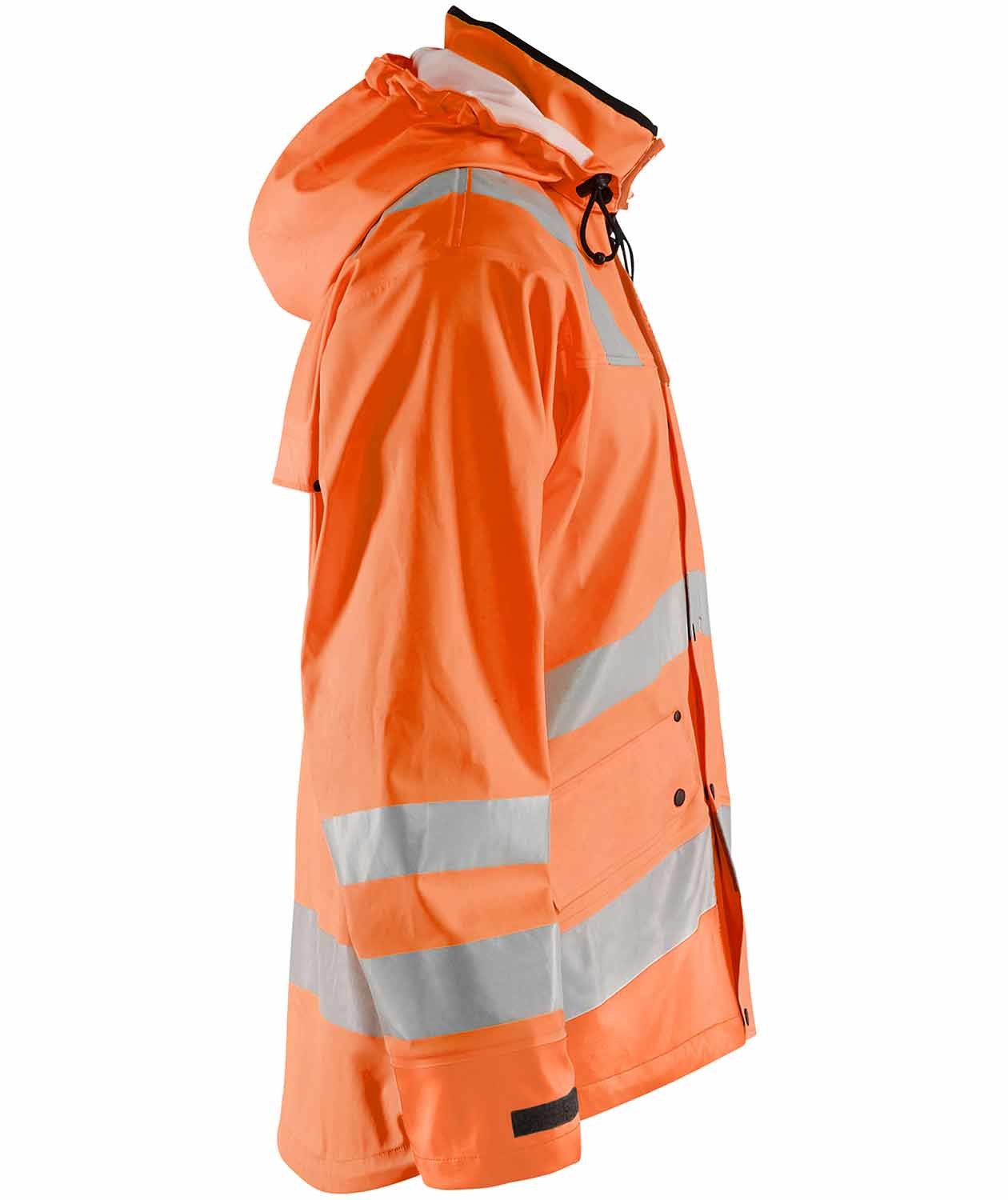 Bl&aring;kl&auml;der Heavy Weight rain jacket, Hi-vis Orange, large image number 3