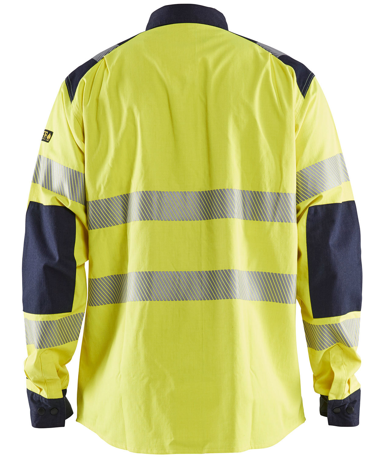 Bl&aring;kl&auml;der&nbsp;Multinorm shirt, Hi-vis yellow/Marine blue