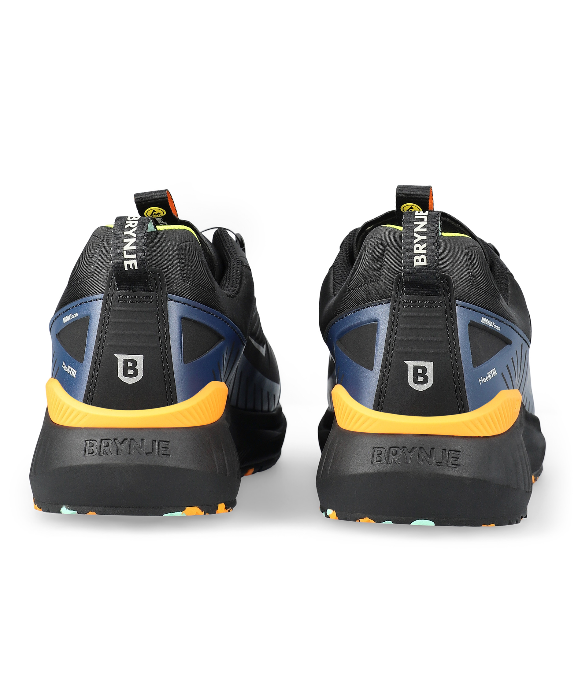 Brynje LAB Microfiber BOA safety shoes S3S, Black, large image number 4