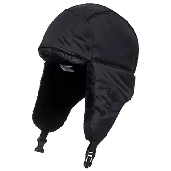 Portwest HA13 winter hat with ear flaps, Black
