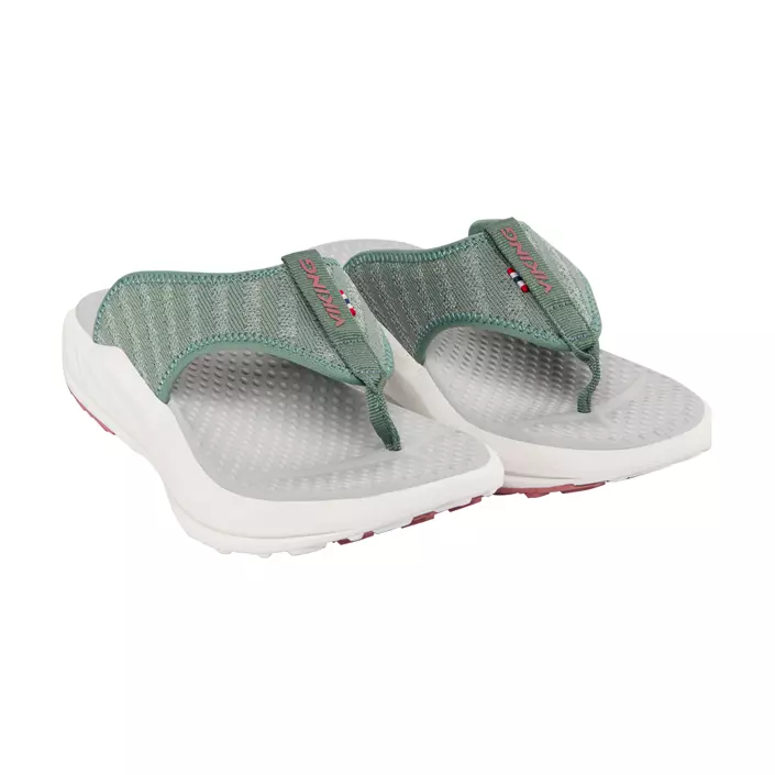 Viking Balance Damen Sandalen, Green/old rose, large image number 1
