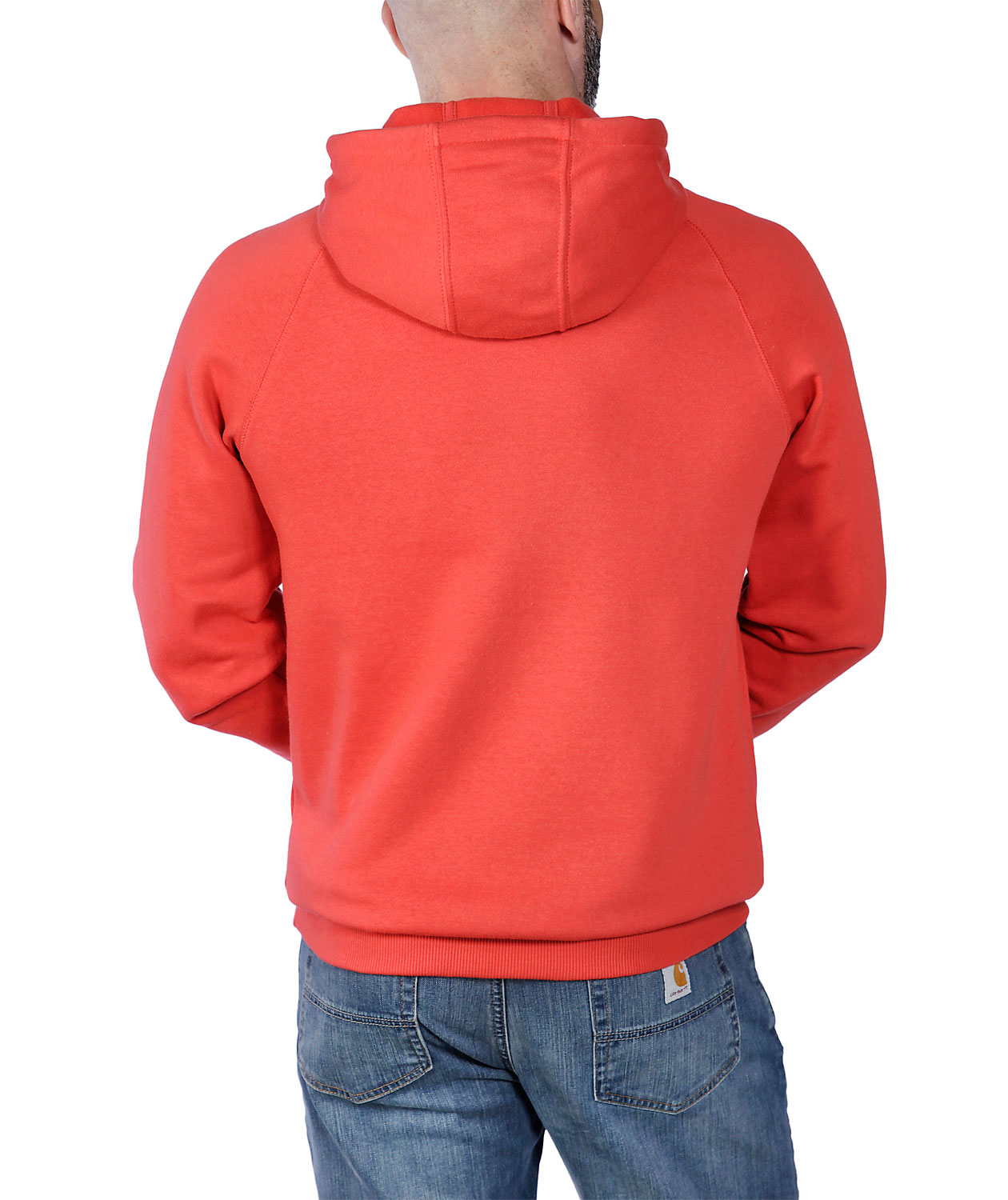 Carhartt Force Graphic Hoodie, Red Barn, large image number 3